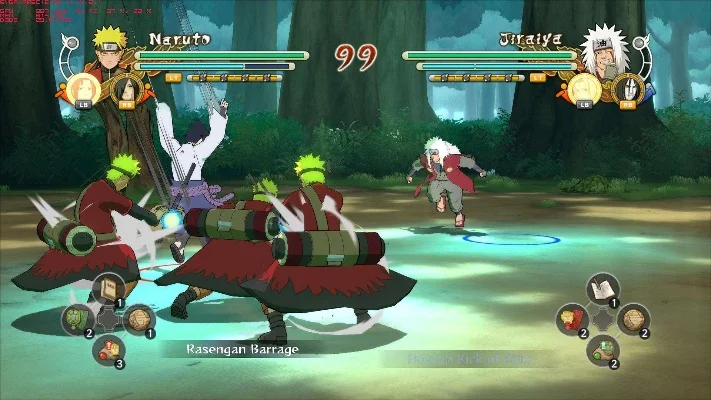 ps2火影忍者究极冲击　ps2火影忍者究极冲击 全人物技能